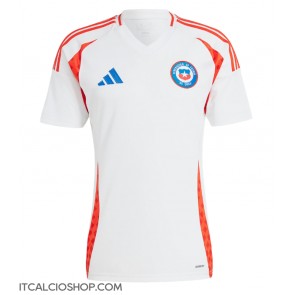 Chile Seconda Maglia Copa America 2024 Manica Corta